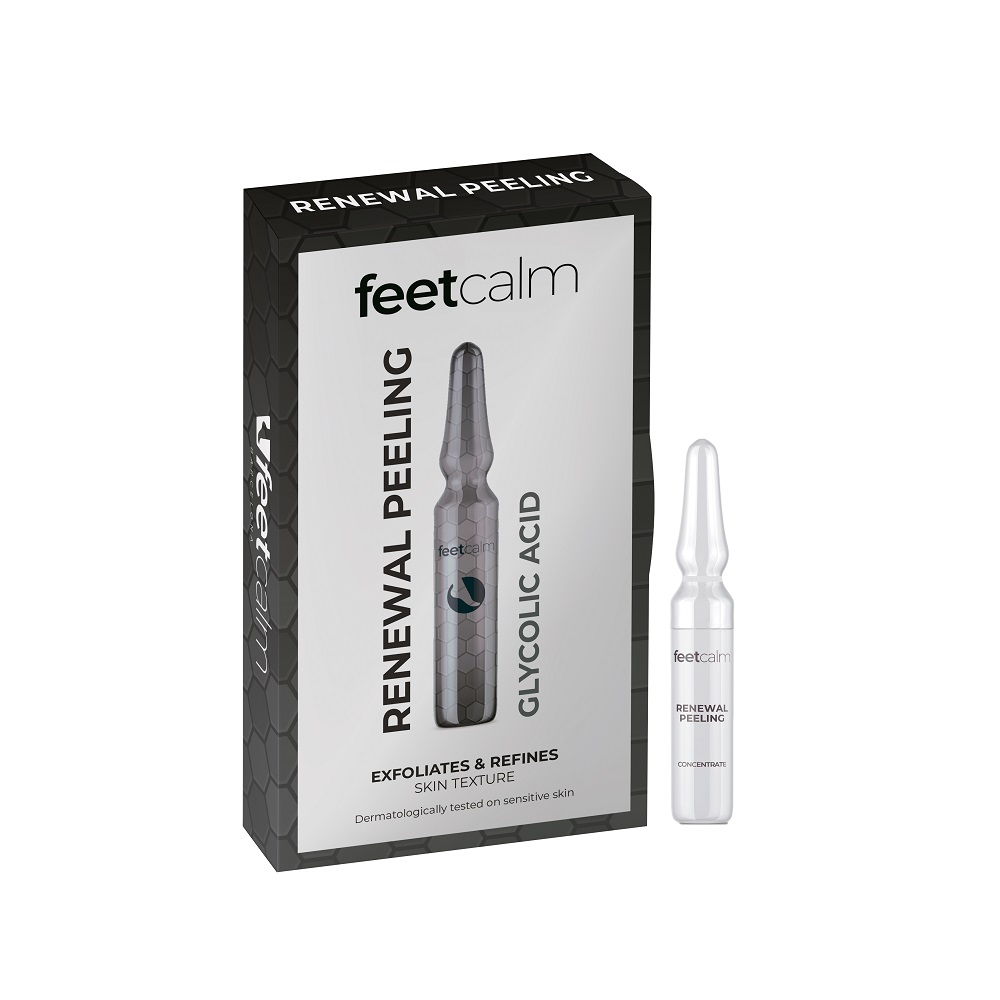 30525181693314314 Ampułki złuszczające do stóp 8% kwas glikolowy 7x2ml - obrazek 1