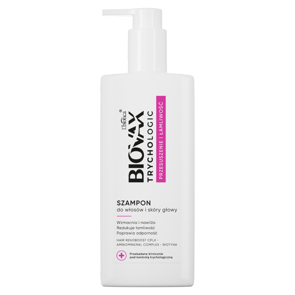 30552651708072502 Trychologic Przesuszenie i Łamliwość szampon do włosów i skóry głowy 200ml - obrazek 1