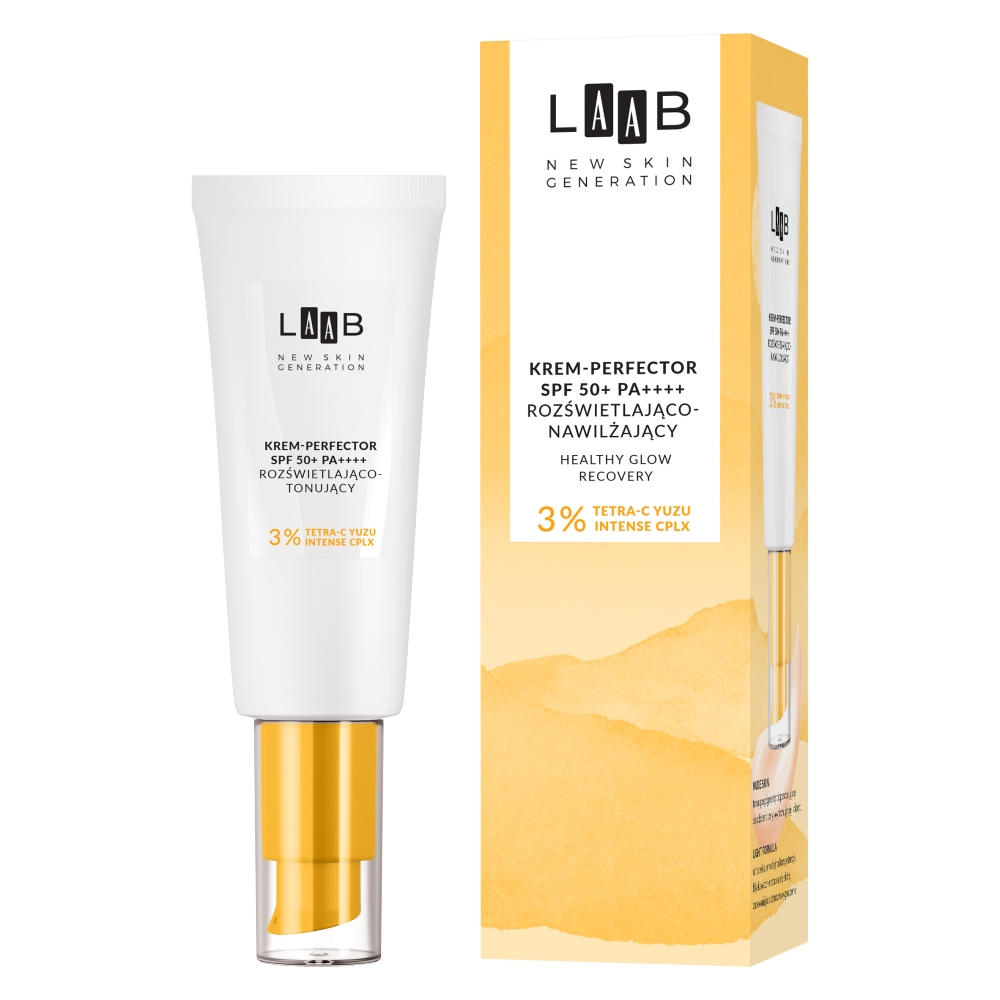 30716571732859026 LAAB Tetra-C Yuzu krem-perfector SPF50 rozświetlająco-nawilżający 40ml - obrazek 1