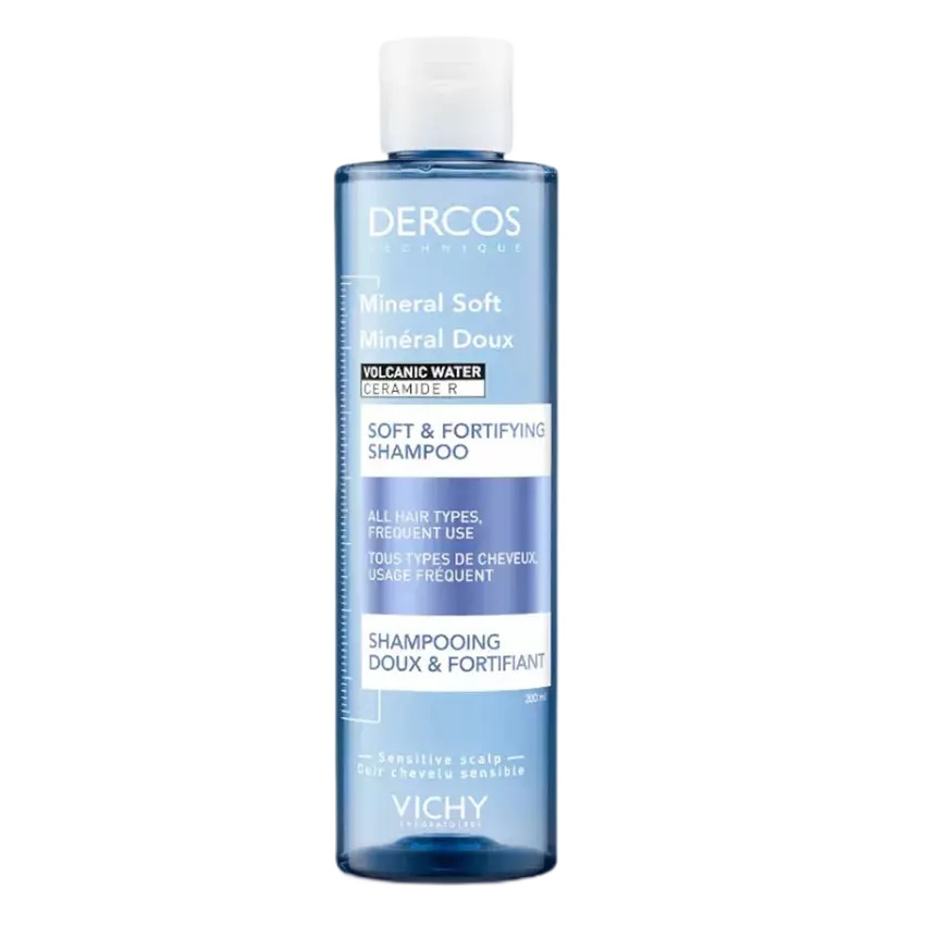 30720531720722546 Dercos Mineral łagodny szampon wzmacniający do włosów 200ml - obrazek 1