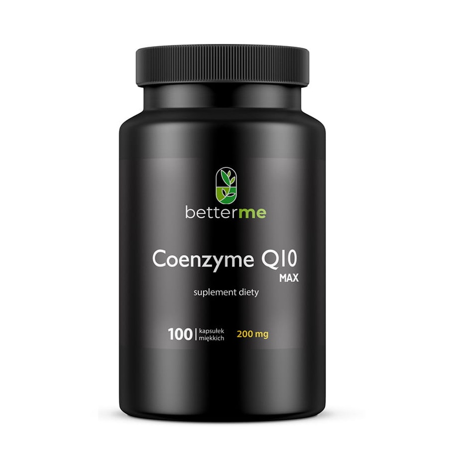 30759011755071453 Coenzyme Q10 MAX 200mg w oleju lnianym suplement diety 100 kapsułek - obrazek 1