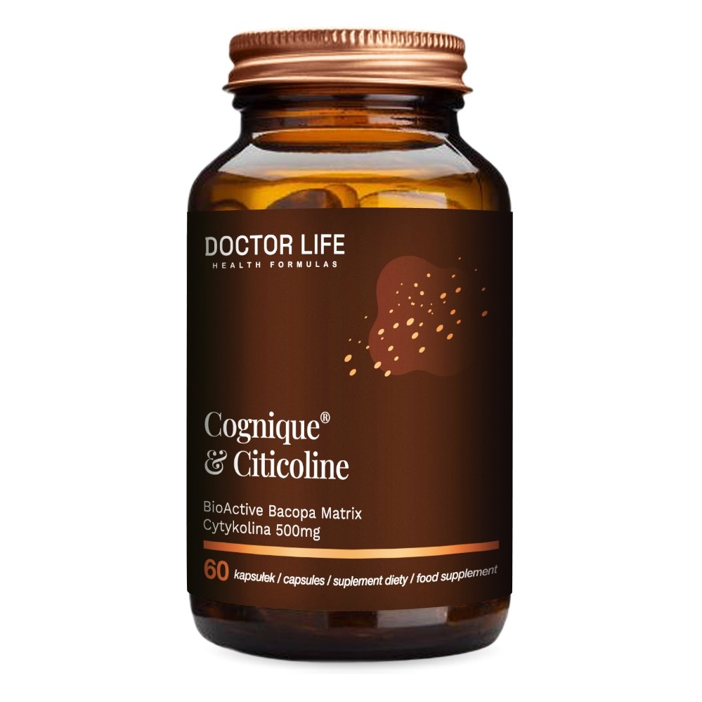 30840581728292651 Cognique&Citicoline Cytykolina 500mg suplement diety 60 kapsułek - obrazek 1
