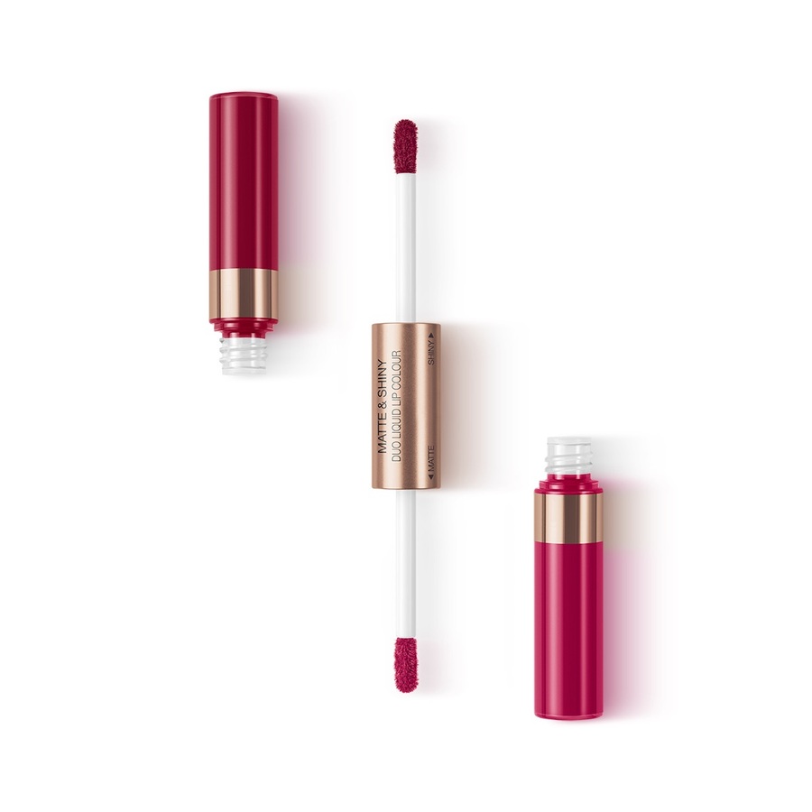 KM000000351007B Matte & Shiny Duo Liquid Lip Colour pomadka w płynie o podwójnym wykończeniu 07 Dual Soul 7ml - obrazek 1