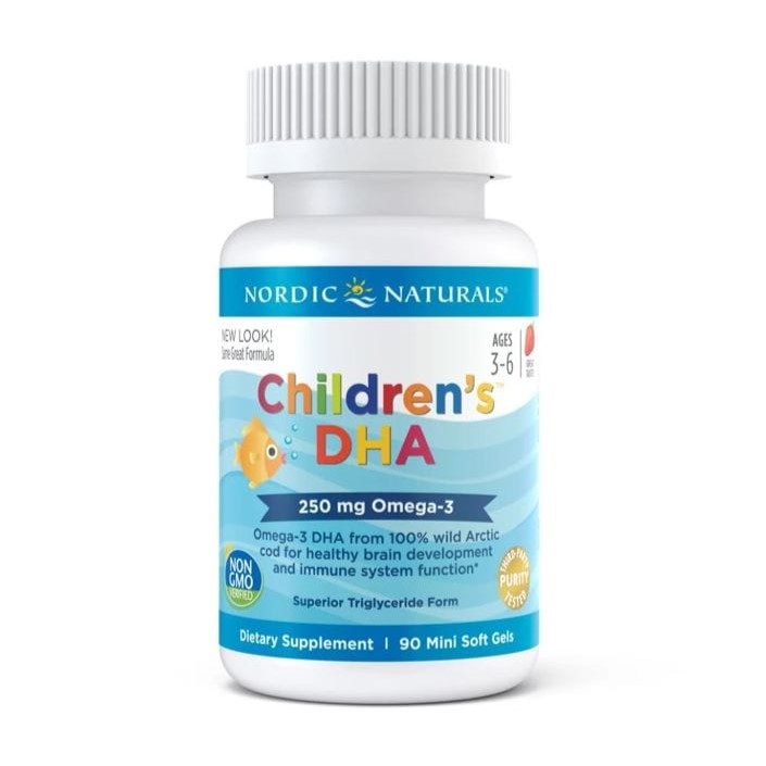 30927361741250354 Children's DHA Omega 3 250mg suplement diety dla dzieci 90 kapsułek żelowych - obrazek 1