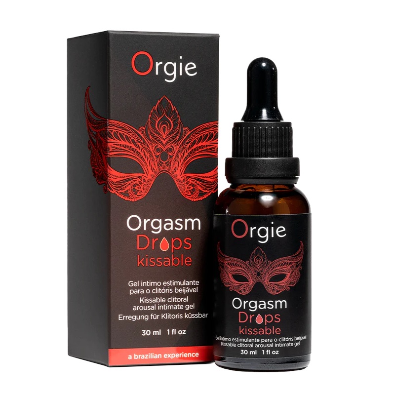 3095221752772404 Orgasm Drops Kissable krople stymulujące łechtaczkę 30ml - obrazek 1