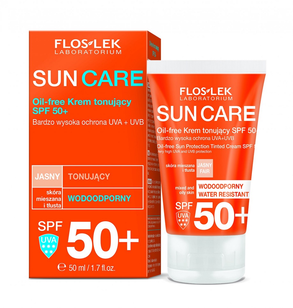 31001101620901249 Sun Care Oil-Free krem tonujący skóra mieszana i tłusta SPF50+ 50ml - obrazek 1