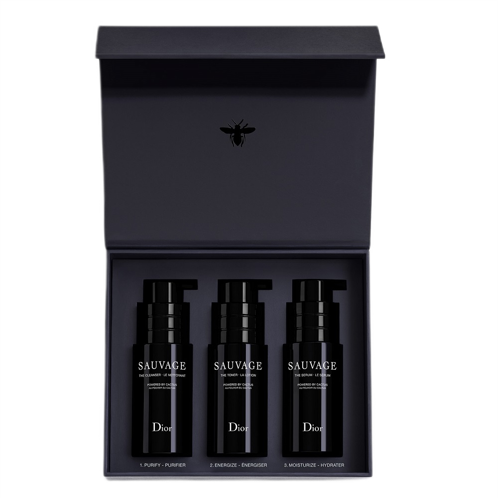 3106751752749836 Sauvage Skincare Ritual zestaw żel oczyszczający 30ml + serum 30ml + tonik 30ml - obrazek 1