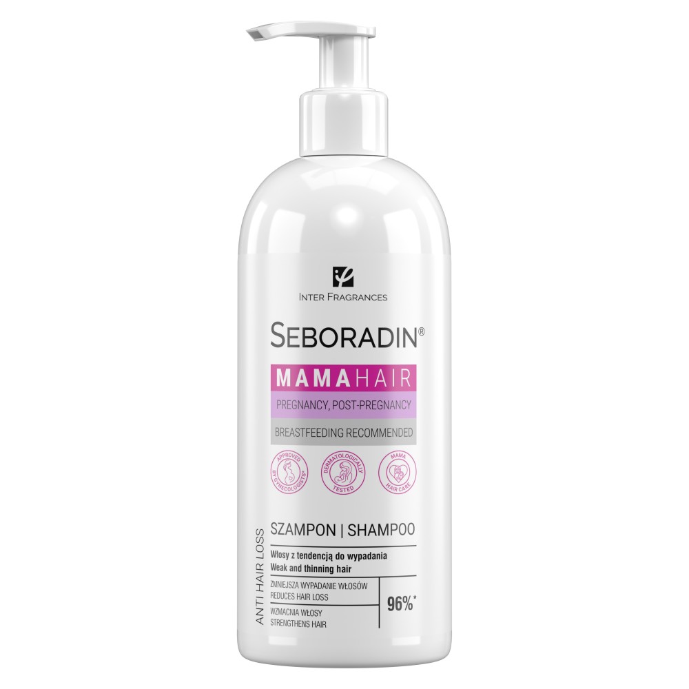 31077021723012535 Mama Hair szampon do włosów dla kobiet w ciąży i w okresie okołoporodowym 400ml - obrazek 1