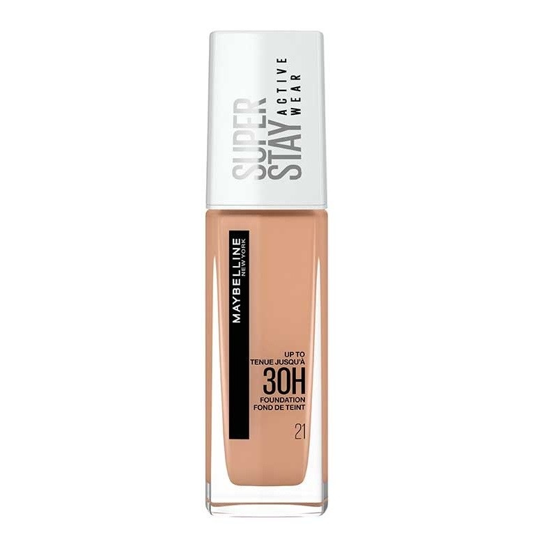 31099571747038139 Super Stay Active Wear 30H Foundation długotrwały podkład do twarzy 21 Nude Beige 30ml - obrazek 1