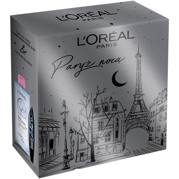 31150901667990282 Paryż Nocą zestaw False Lash Bambi Oversized Eye tusz do rzęs Intense Black 8.9ml + Skin Expert płyn micelarny do skóry wrażliwej i suchej 400ml - obrazek 1
