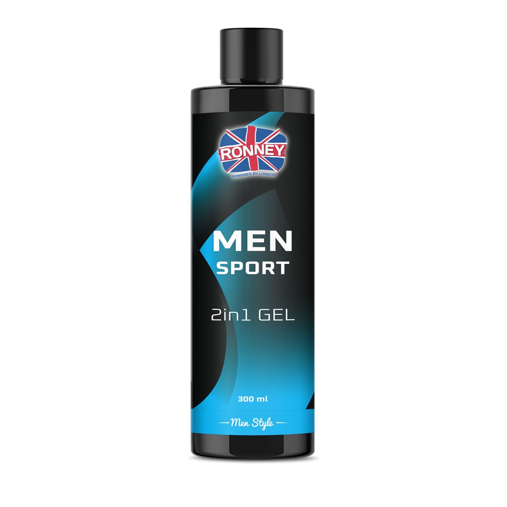 31180811732712407 Men Sport szampon i żel pod prysznic 2w1 dla mężczyzn 300ml - obrazek 1