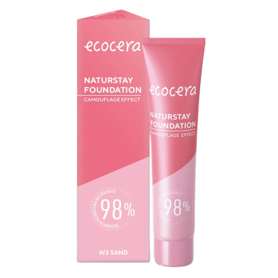 31250271708105278 Naturstay Foundation naturalny podkład kryjący W3 Sand 30ml - obrazek 1