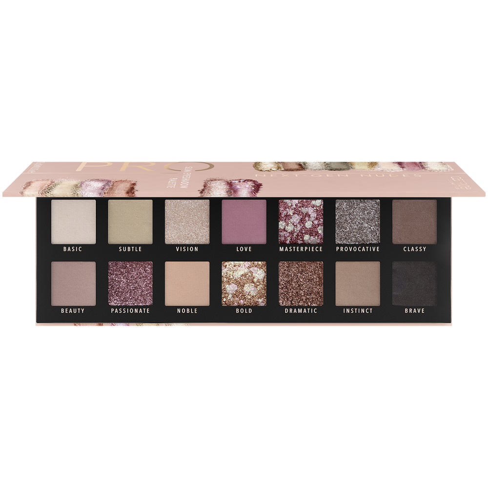 31267131589352584 Pro Next-Gen Nudes Slim Eyeshadow Palette paleta cieni do powiek 010 Courage Is Beauty 10.6g - obrazek 1