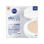 Hyaluron Cellular Filler 3in1 Care Cushion pielęgnujący krem-podkład w poduszce SPF15 02 Medium 15g