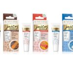 Juicy Kisses Lip Balm zestaw regenerujący balsam do ust Exotic Mango 6x12ml + nawilżający balsam do ust Sweet Coconut 6x12ml + regenerujący balsam do ust Chocolate Pasion 6x12ml