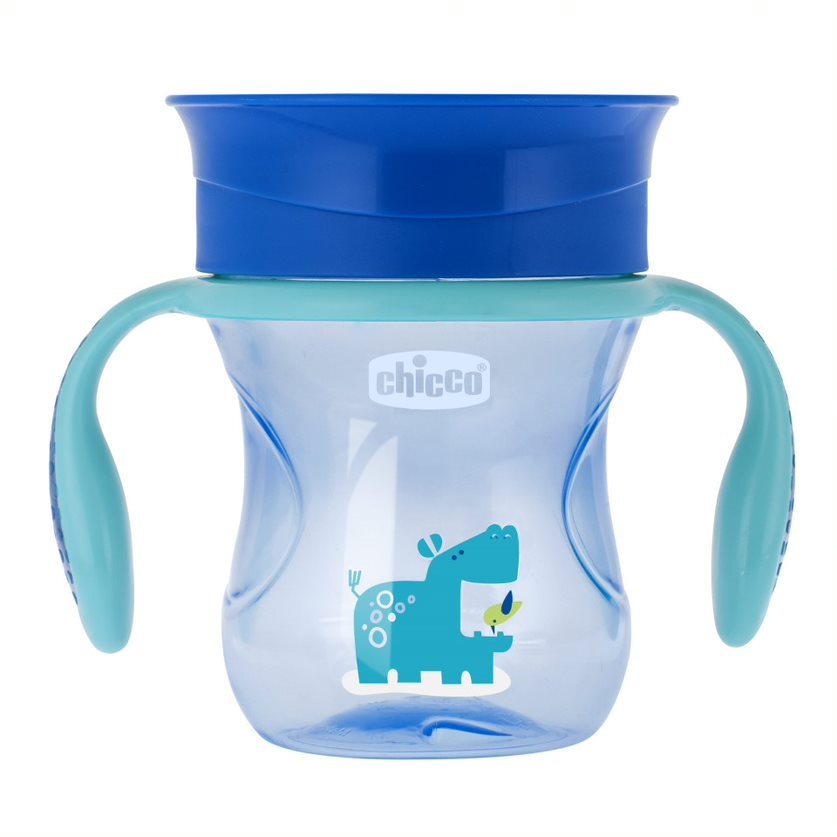 3144491663247319 Perfect Cup 360° kubek do nauki samodzielnego picia 12m+ Boy 200ml - obrazek 1