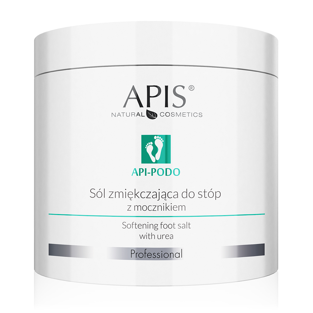 31487401659965110 Api-Podo sól zmiękczająca do stóp z mocznikiem 650g - obrazek 1