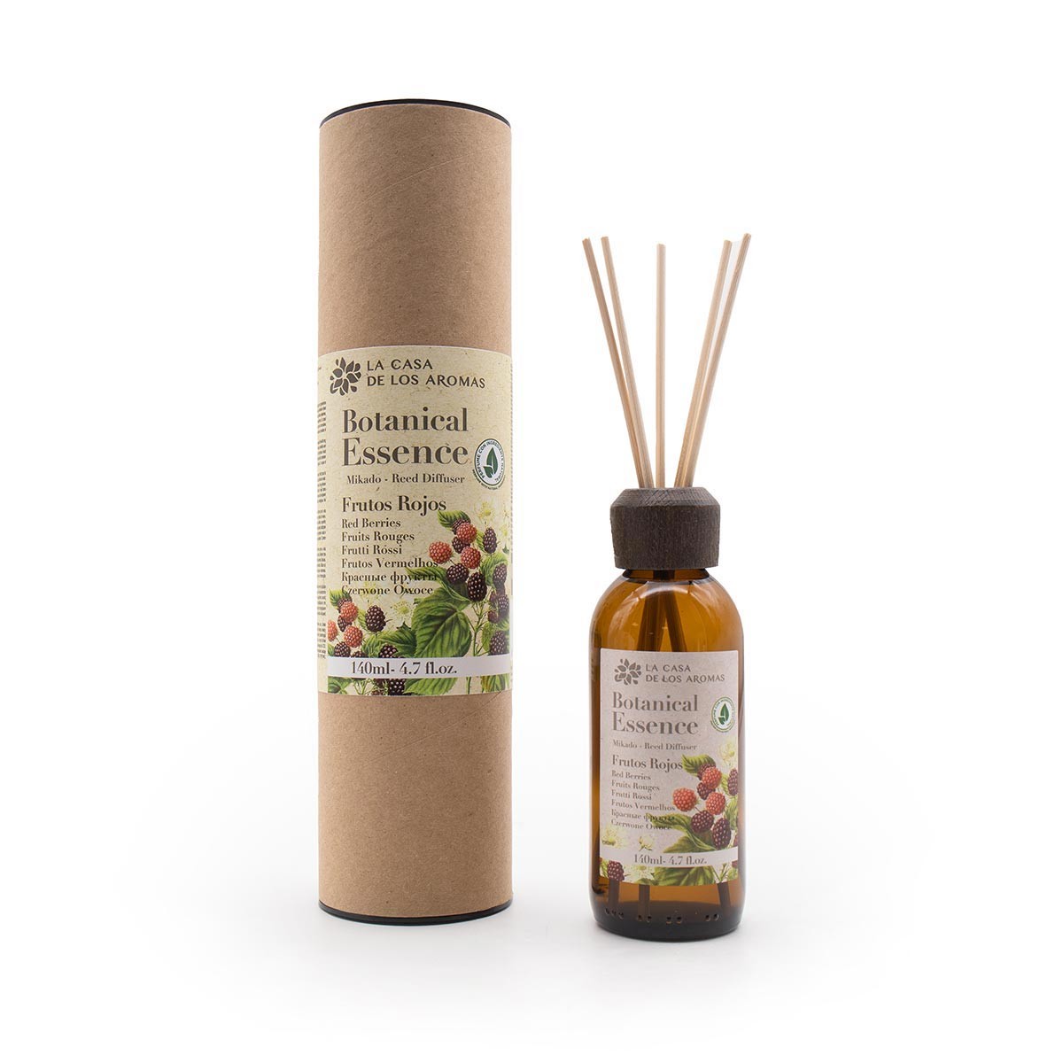 31548241661422219 Botanical Essence patyczki zapachowe Czerwone Owoce 140ml - obrazek 1