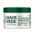 Hair Vege Cocktail proteinowa maska wzmacniająca Zielony Groszek i Pitaja 250g