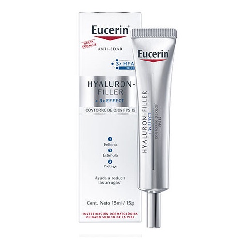 31629211699625699 Hyaluron-Filler + 3x Effect Eye SPF15 krem przeciwzmarszczkowy do skóry wokół oczu 15ml - obrazek 1