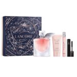 La Vie Est Belle zestaw woda perfumowana spray 100ml + woda perfumowana spray 10ml + balsam do ciała 50ml + mini tusz do rzęs 2ml