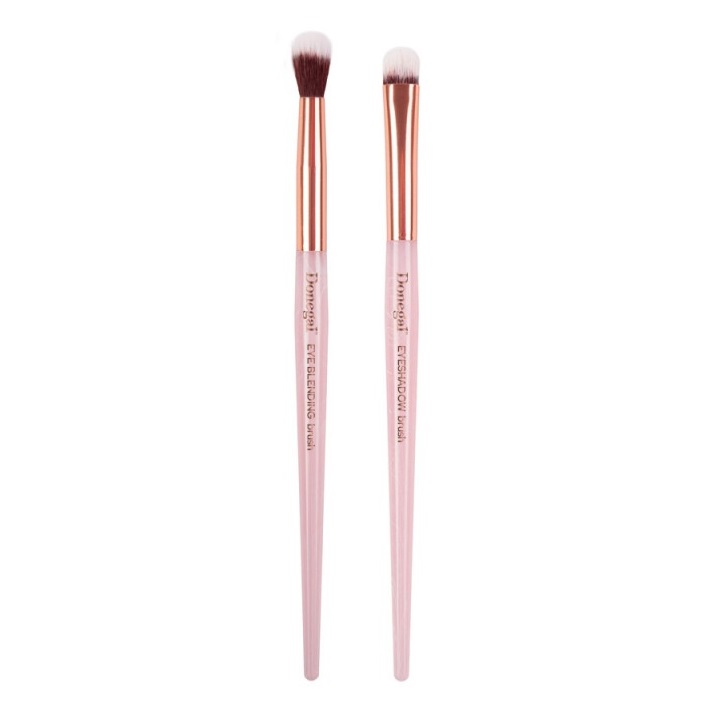 31686141724142702 Mineral Pink pędzel do aplikacji i blendowania cieni 2szt - obrazek 1