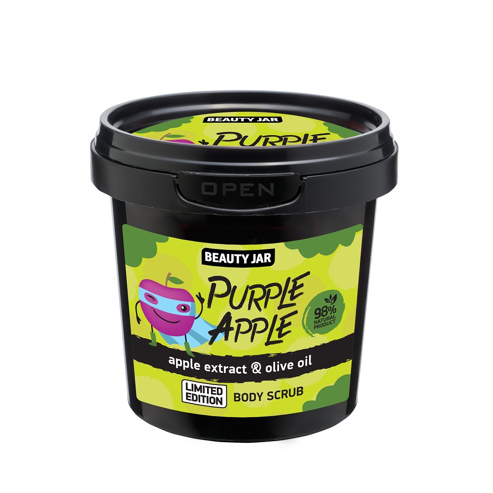 31693751663849497 Purple Apple peeling do ciała z ekstraktem z jabłek i oliwą 200g - obrazek 1