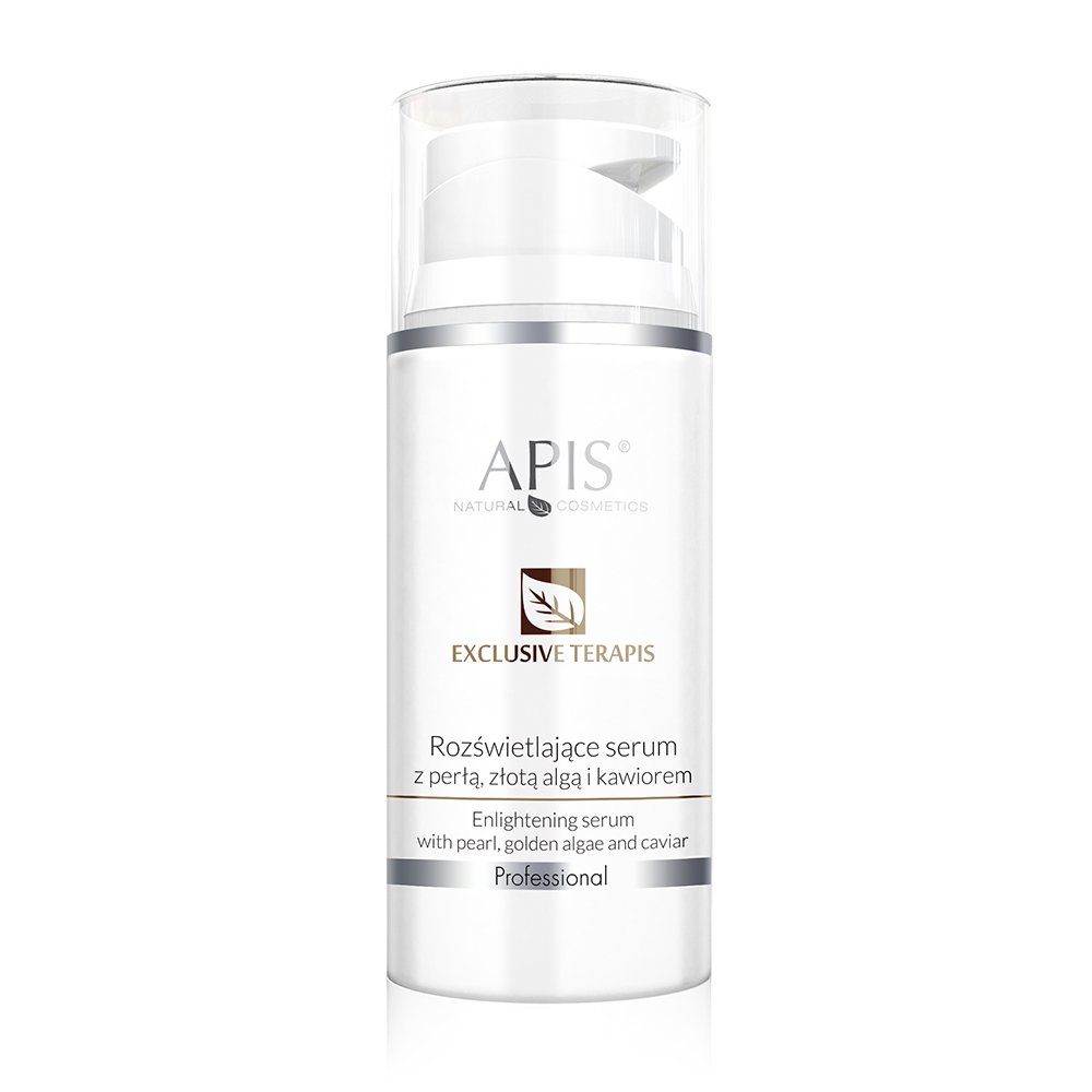 31700861624255681 Exclusive Terapis rozświetlające serum z perłą złotą algą i kawiorem 100ml - obrazek 1