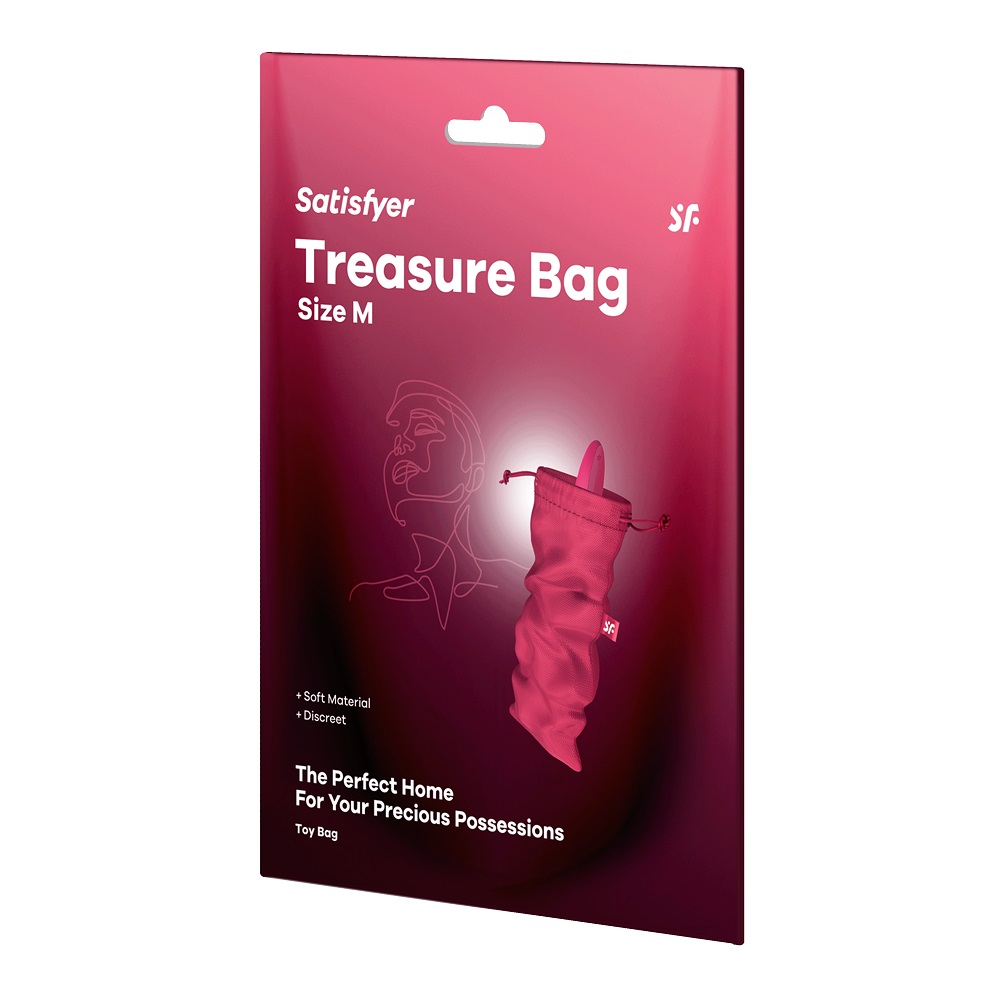 31723951715595634 Treasure Bag torba do przechowywania gadżetów M Pink - obrazek 1