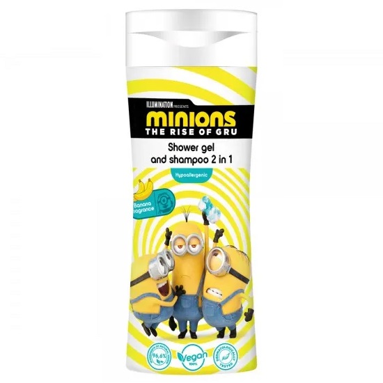 31759241686121037 Żel pod prysznic i szampon 2w1 Banan 300ml - obrazek 1