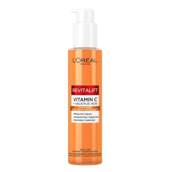 31890611689065035 Revitalift żel oczyszczający do twarzy z witaminą C i kwasem salicylowym 150ml - obrazek 1