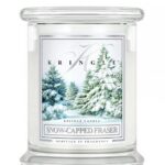 Średnia świeca zapachowa z dwoma knotami Snow Capped Fraser 411g