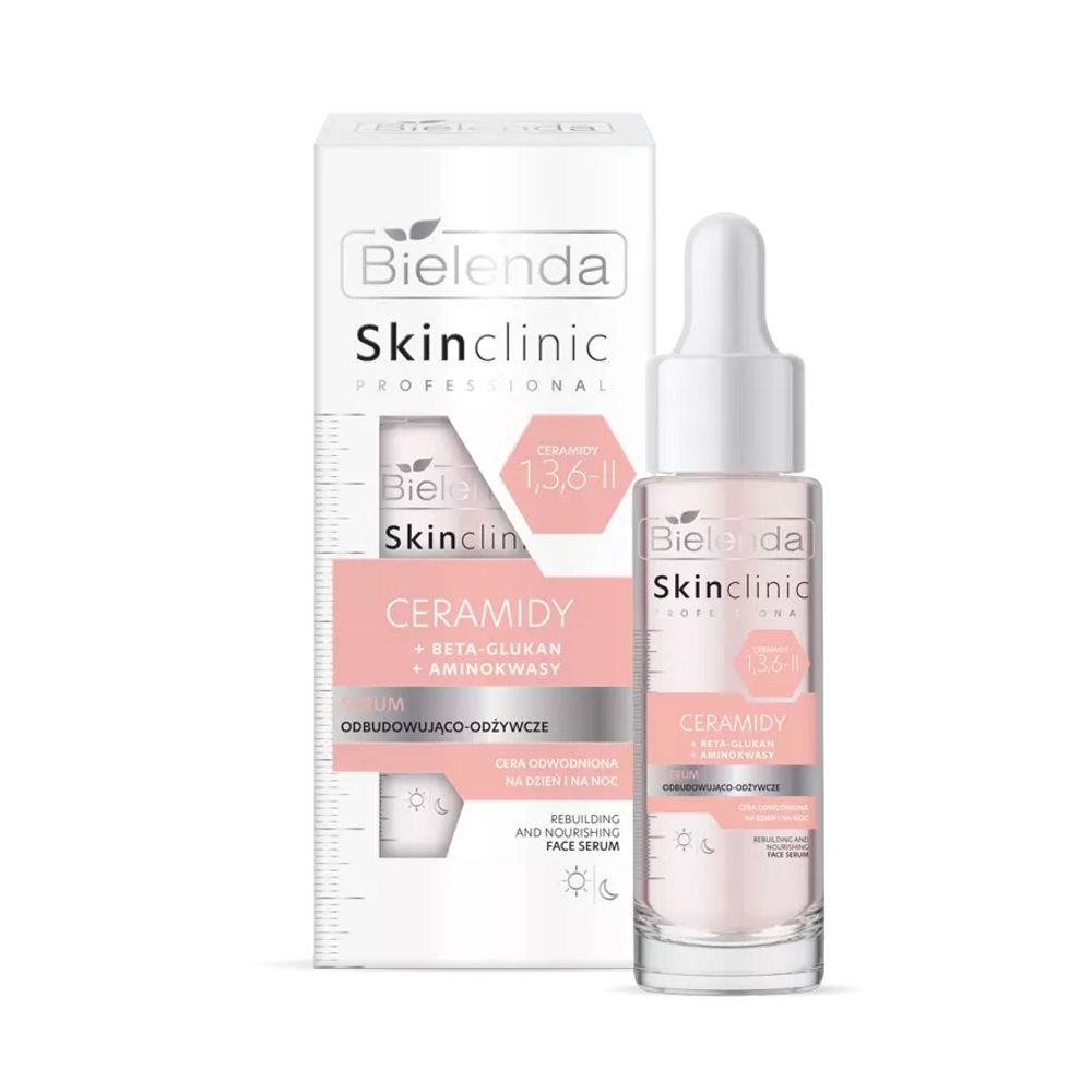 32057181697565147 Skin Clinic Professional Ceramidy serum odbudowująco-odżywcze 30ml - obrazek 1