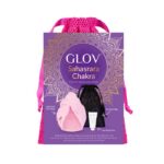 Sahasrara Chakra zestaw Soft Hair Wrap turban do włosów + Hair Mask maska odżywcza do włosów 30ml + worek-kosmetyczka