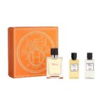 Terre D'Hermes zestaw woda toaletowa spray 50ml + żel pod prysznic 40ml + balsam po goleniu 40ml