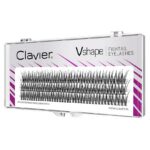 Vshape Fishtail Eyelashes kępki rzęs 8mm