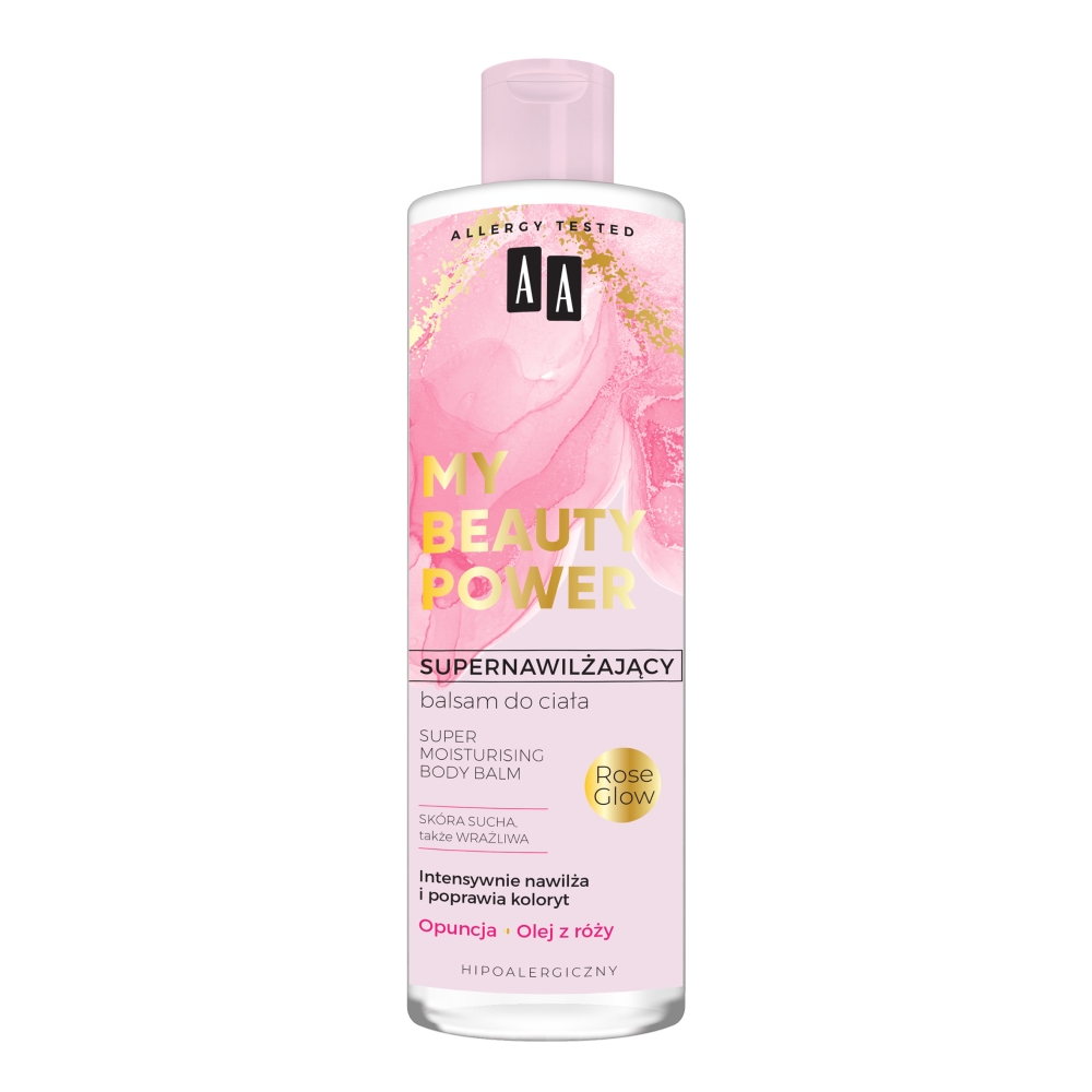 32152931633005294 My Beauty Power supernawilżający balsam do ciała Opuncja + Rose Glow 400ml - obrazek 1