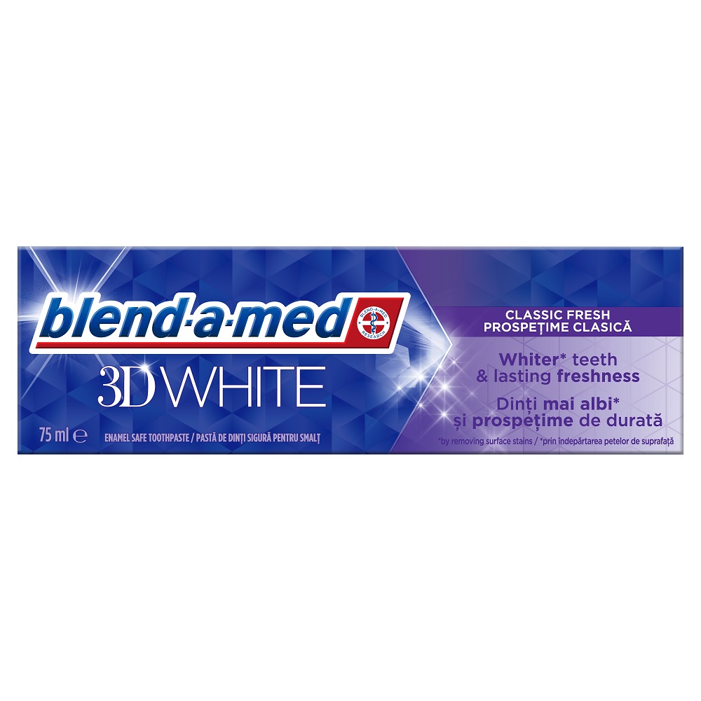32171971681905311 3D White Classic Fresh pasta do zębów 75ml - obrazek 1