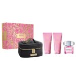 Bright Crystal zestaw woda toaletowa spray 90ml + żel pod prysznic 100ml + balsam do ciała 100ml + kosmetyczka