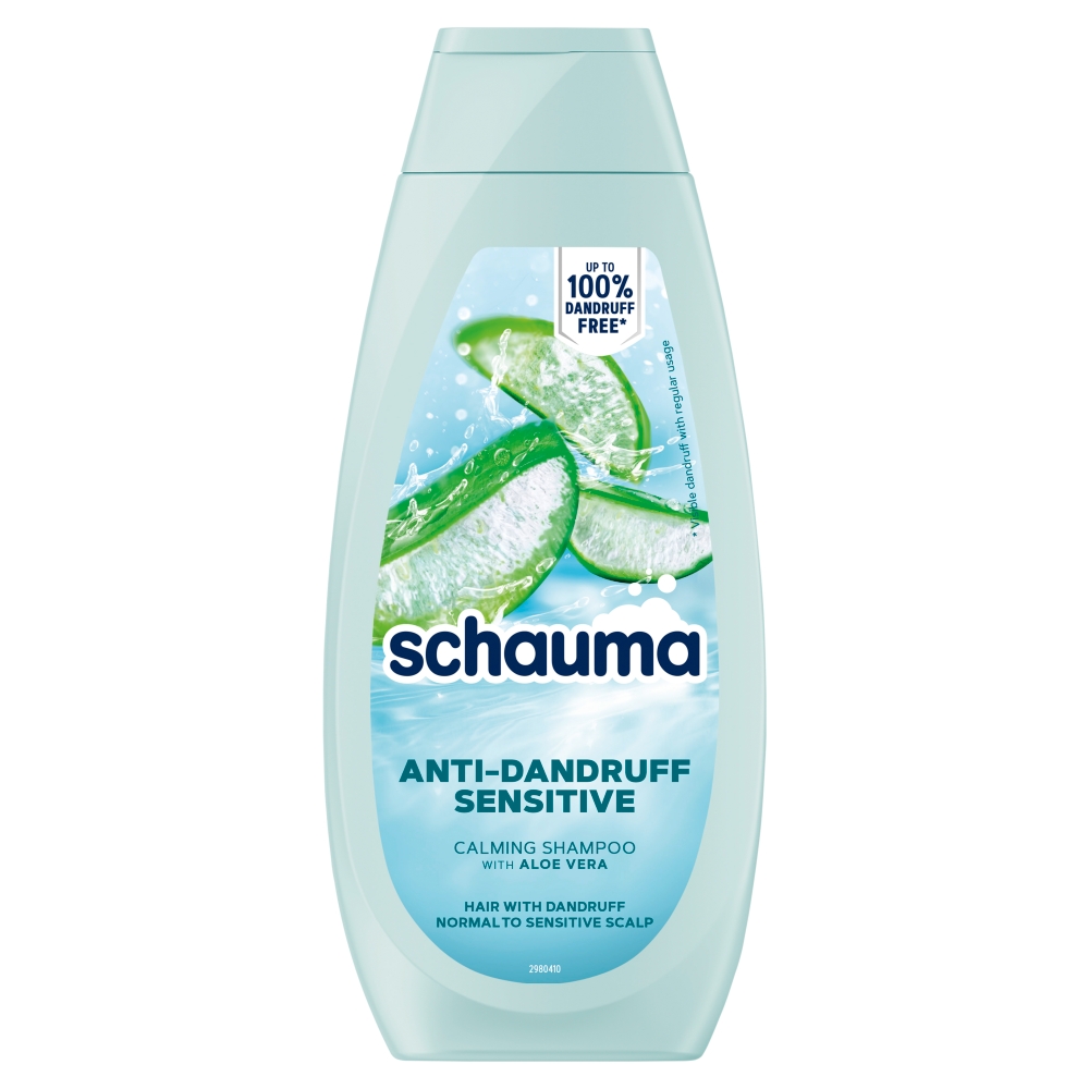 32286251743785618 Anti-Dandruff Sensitive szampon łagodzący z aloesem 400ml - obrazek 1