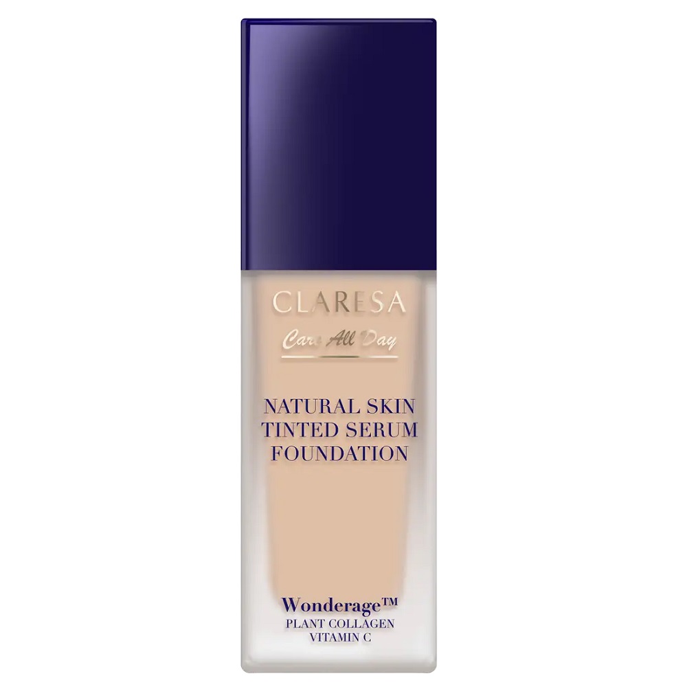 32340881746771542 Natural Skin Tinted Serum Foundation podkład-serum z naturalnym wykończeniem 1W Light Warm 32ml - obrazek 1