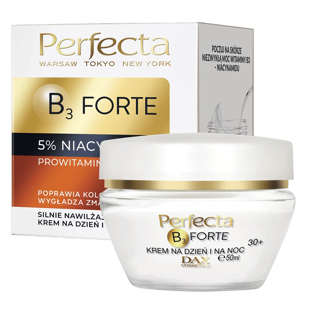 32447501712303214 B3 Forte silnie nawilżający krem na dzień i na noc 30+ z 5% niacynamidem 50ml - obrazek 1
