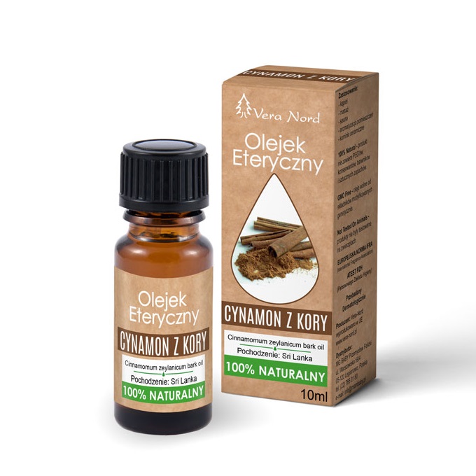 32481231678106312 Naturalny olejek eteryczny Cynamon z Kory 10ml - obrazek 1