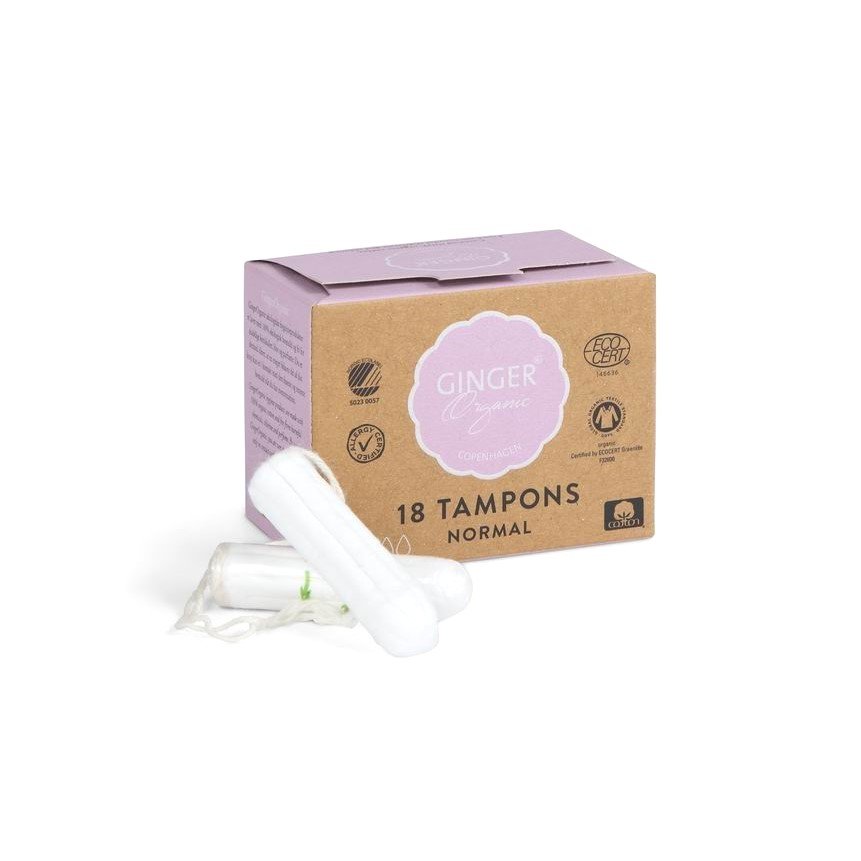 32520261613663531 Tampons tampony organiczne bez aplikatora Normal 18szt - obrazek 1