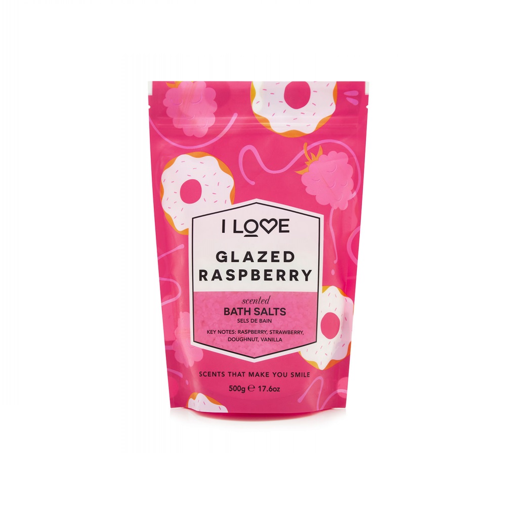 32544671665401973 Scented Bath Salts kojąco-relaksująca sól do kąpieli Glazed Raspberry 500g - obrazek 1