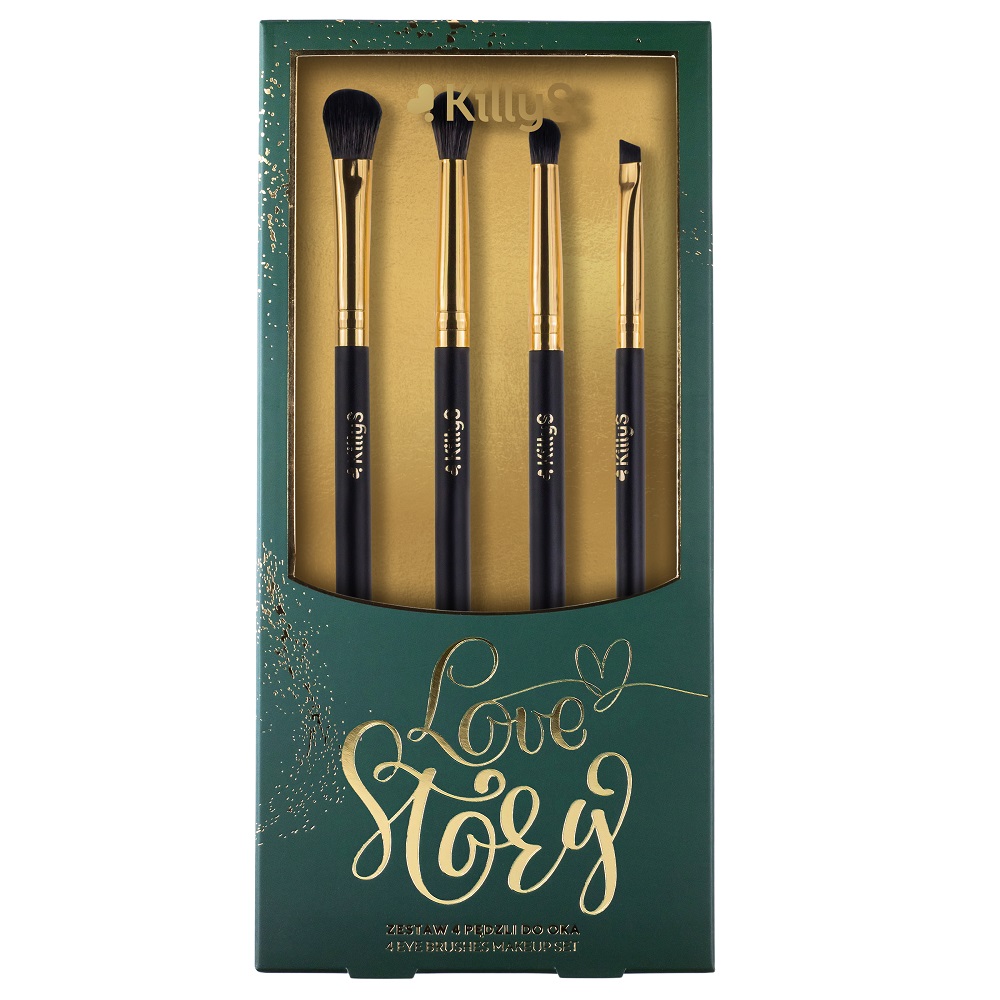 32593431738870407 Love Story zestaw 4 pędzli do oczu - obrazek 1