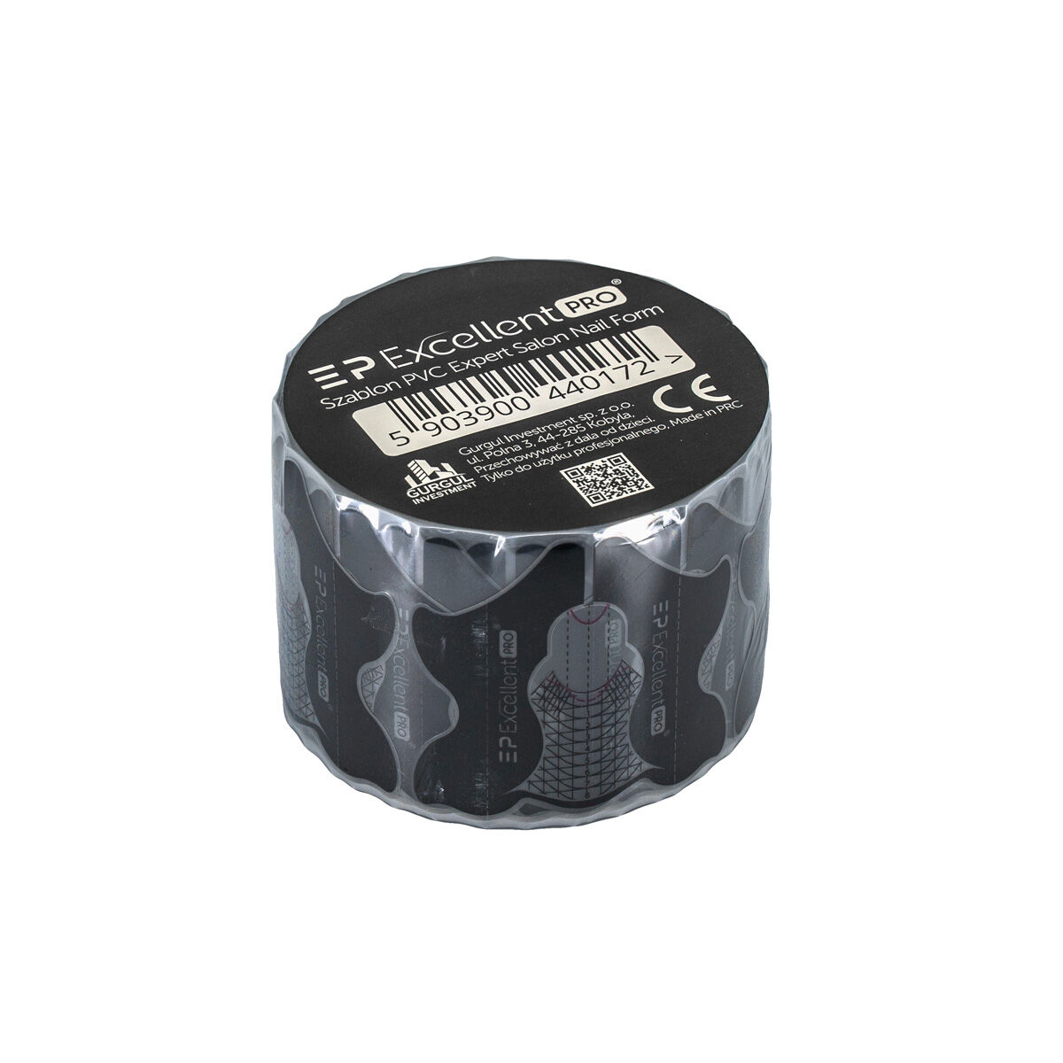 3260021761588373 Expert Salon Nail Form szablon PVC do przedłużania paznokci 500szt - obrazek 1