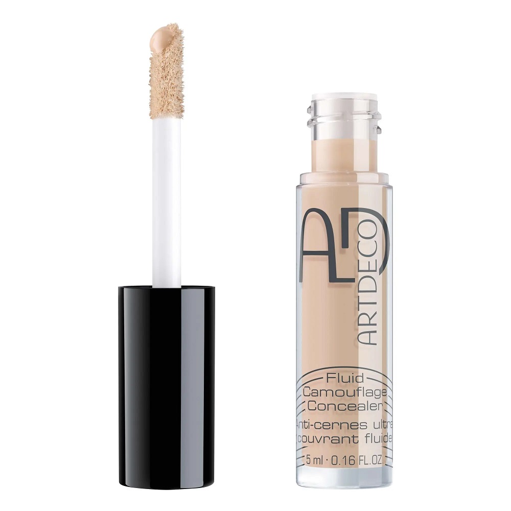 32664181765790527 Fluid Camouflage Concealer mocno kryjący korektor 02 Yellow/Neutral Light 5ml - obrazek 1