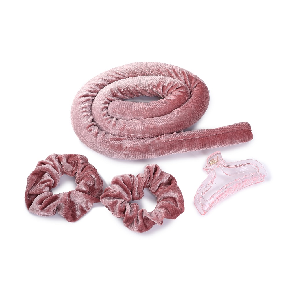 3270431756809892 Lisa wałek do włosów bez użycia ciepła Pink - obrazek 1