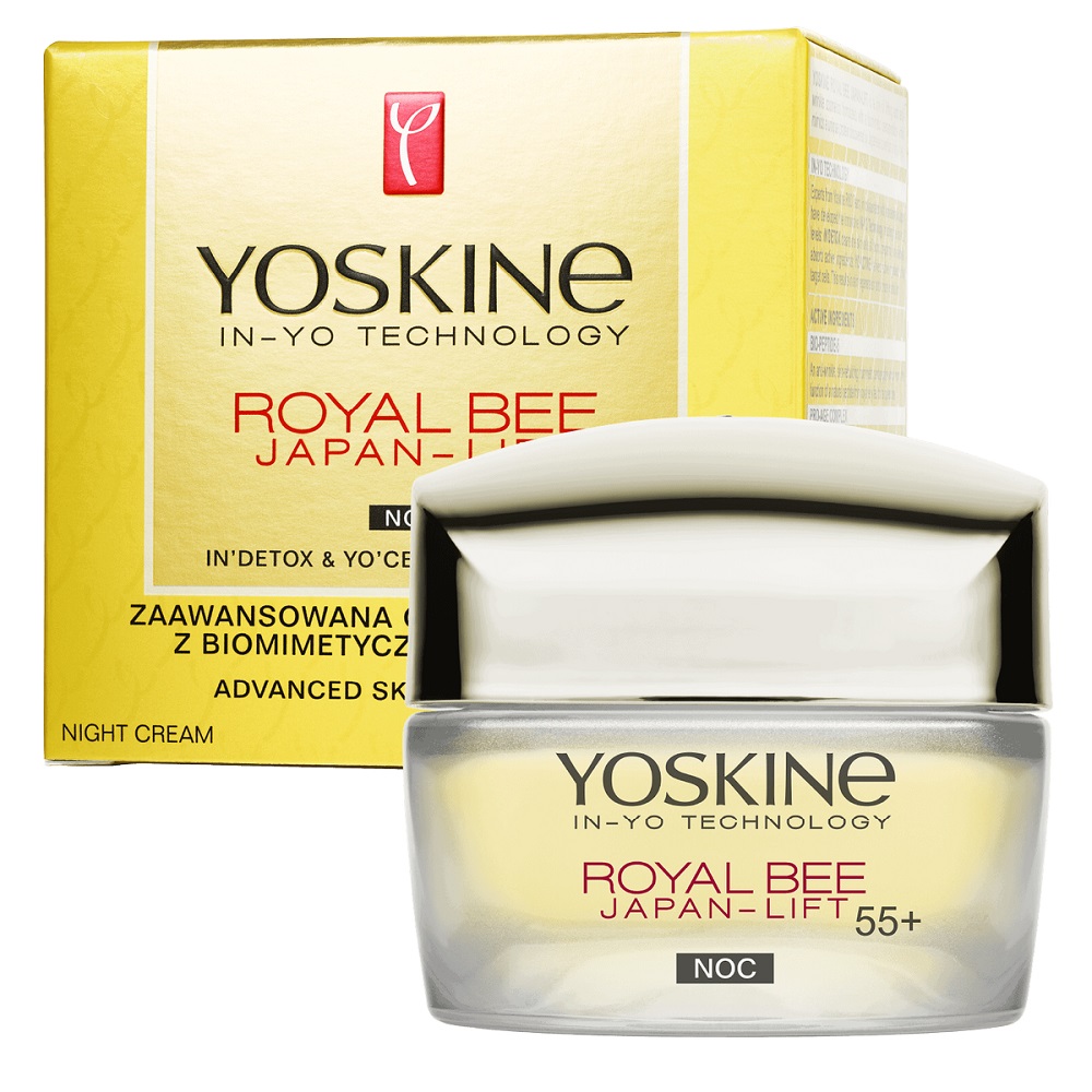 32723931750232618 Royal Bee Japan-Lift przeciwzmarszczkowy krem do twarzy na noc 55+ 50ml - obrazek 1